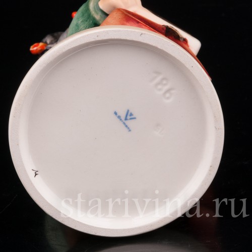 Фигурка из фарфора Музыкант, Goebel, Германия, 1950-72 гг.