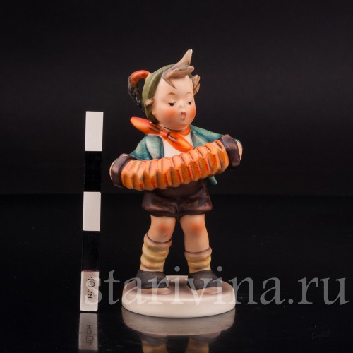 Фарфоровая фигурка Гармонист, Goebel, Германия, 1950-72 гг.
