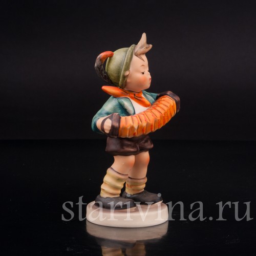 Фарфоровая фигурка Гармонист, Goebel, Германия, 1950-72 гг.