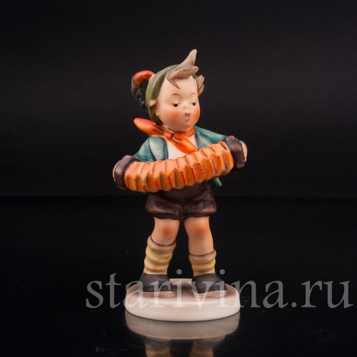 Фарфоровая фигурка Гармонист, Goebel, Германия, 1950-72 гг.