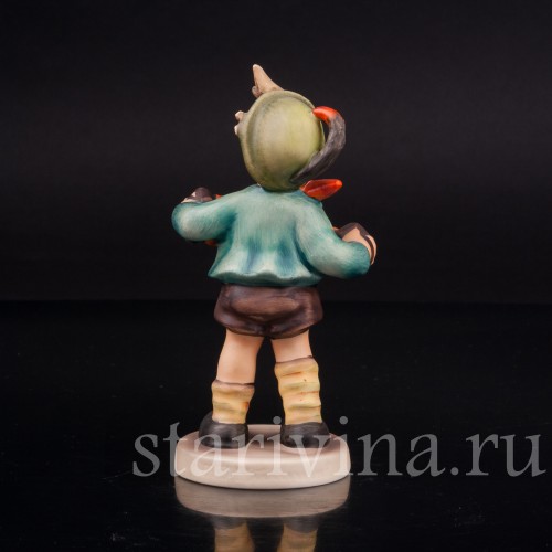 Фарфоровая фигурка Гармонист, Goebel, Германия, 1950-72 гг.