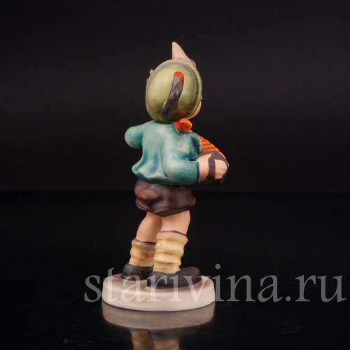 Фарфоровая фигурка Гармонист, Goebel, Германия, 1950-72 гг.