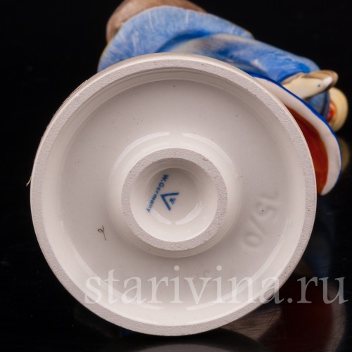 Фигурка из фарфора Ночной сторож, Goebel, Германия, 1950-72 гг.