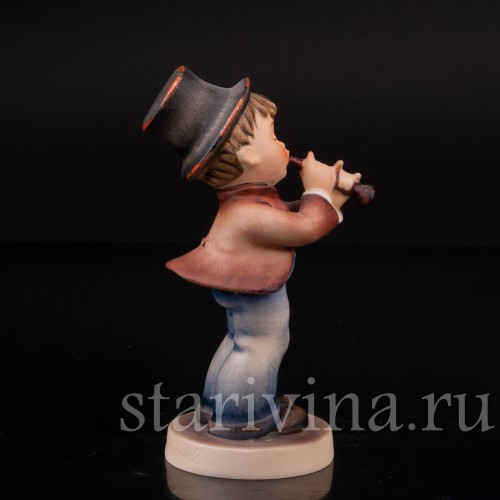 Фарфоровая фигурка Серенада, мальчик с флейтой, Goebel, Германия, 1950-72 гг.
