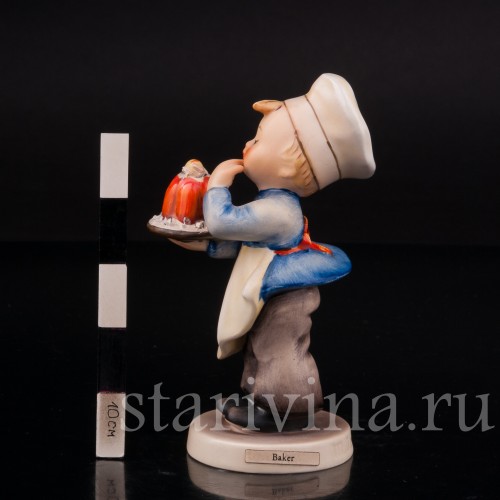 Фарфоровая фигурка Пекарь, Goebel, Германия, 1950-72 гг.