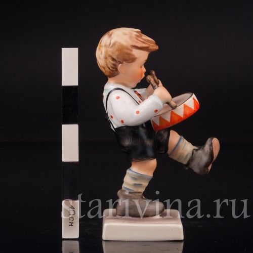 Фарфоровая фигурка Юный барабанщик, Goebel, Германия.