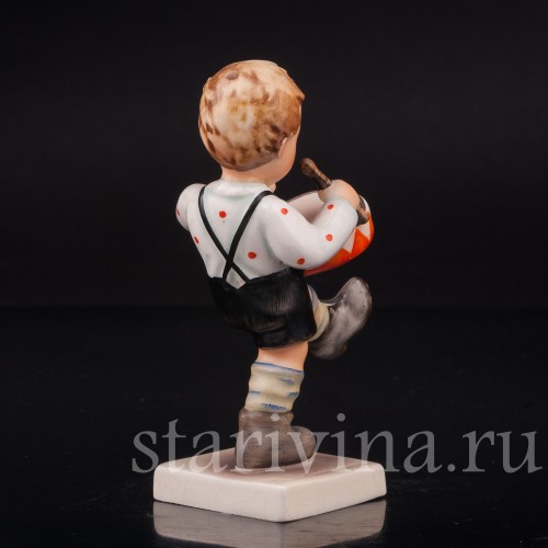 Фарфоровая фигурка Юный барабанщик, Goebel, Германия.