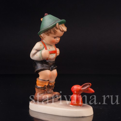 Фигурка из фарфора Маленький охотник Goebel, Германия, 1960-72 гг.