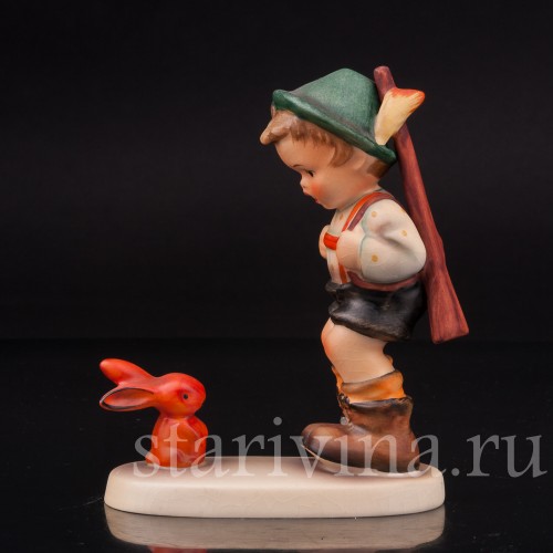 Фигурка из фарфора Маленький охотник Goebel, Германия, 1960-72 гг.