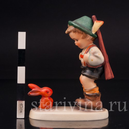 Фигурка из фарфора Маленький охотник Goebel, Германия, 1960-72 гг.