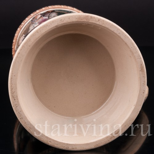 Старинная пивная кружка В таверне, 1 л, Reinhold Hanke, Германия, кон. 19 - нач. 20 вв.