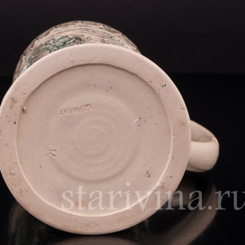 Старинная пивная кружка Трубач из Зекингена, 1/2 л, Diesinger, Германия, нач. 20 в.