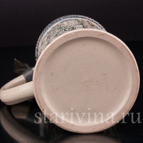 Старинная пивная кружка Трубач из Зекингена, 1/2 л, Diesinger, Германия, кон. 19 - нач. 20 вв.