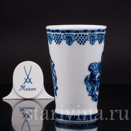 Фарфоровая ваза 200 лет Мейсену, Meissen, Германия, 1910 г.