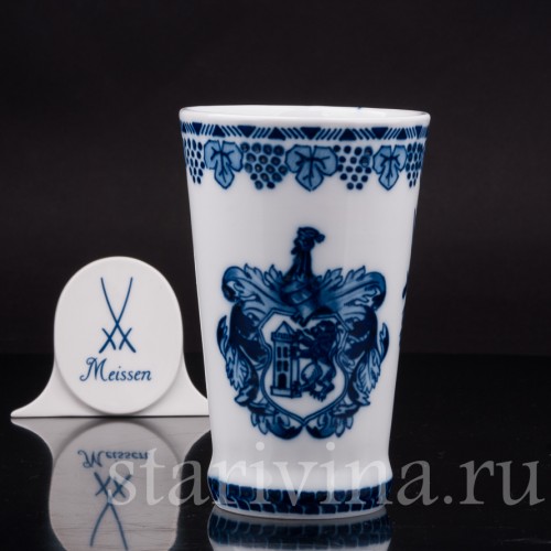 Фарфоровая ваза 200 лет Мейсену, Meissen, Германия, 1910 г.