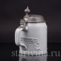 Старинная пивная кружка Мужчина с гитарой, Villeroy & Boch, Германия, 1908 г.
