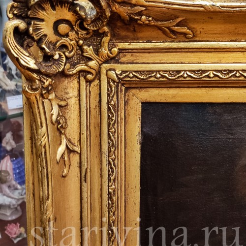 Картина маслом на холсте Портрет женщины, пер. пол. 20 в.