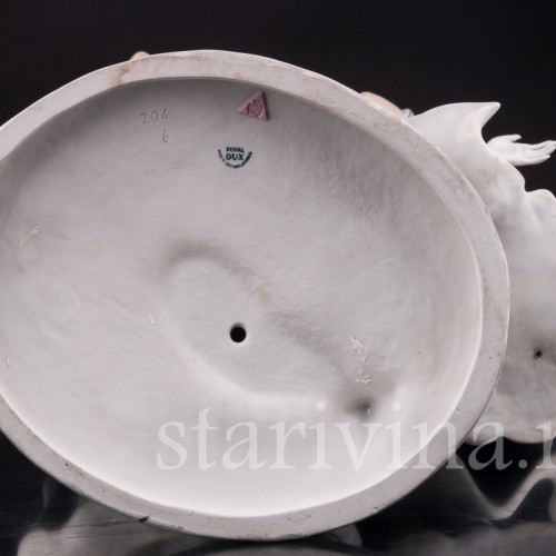 Фарфоровая статуэтка На карнавале, Royal Dux, Чехия.