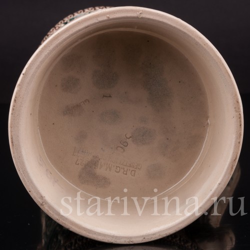Старинная пивная кружка Охотник, 1л, Diesinger, Германия, кон. 19 - нач. 20 вв.