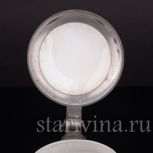 Старинная пивная кружка За стаканом вина, 1/4 л, Villeroy & Boch, Германия, 1921 г.