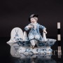 Фарфоровая статуэтка Мальчик с корзинами, Meissen, Германия, сер.19 - нач. 20 вв.