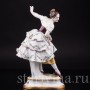 Фарфоровая статуэтка балерины Фанни Эльслер, Volkstedt, Германия, 1915-34 гг.