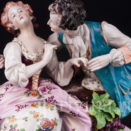 Пасторальная пара, Volkstedt, Германия, 1915-34 гг