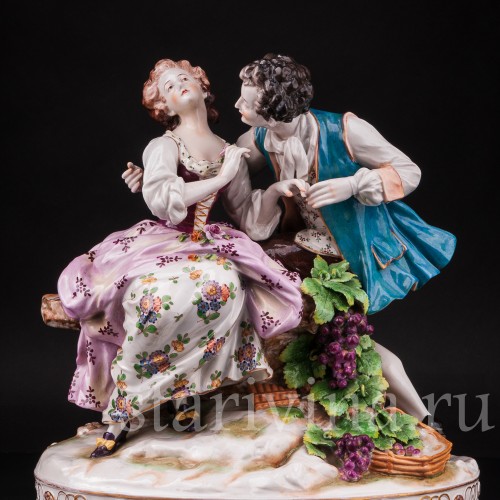 Пасторальная пара, Volkstedt, Германия, 1915-34 гг