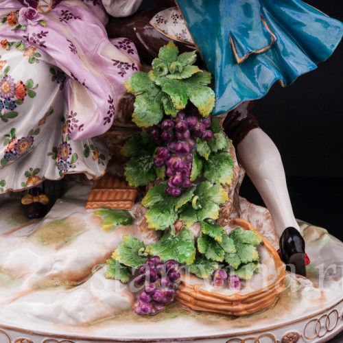 Пасторальная пара, Volkstedt, Германия, 1915-34 гг