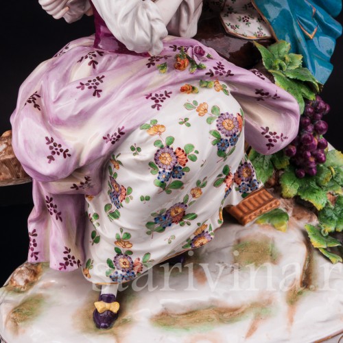 Пасторальная пара, Volkstedt, Германия, 1915-34 гг