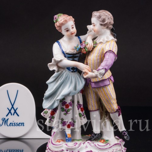 Фарфоровая статуэтка Танцующая пара, Meissen, Германия, кон. 19 в - нач. 20 вв.
