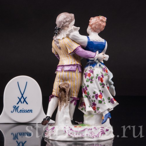 Фарфоровая статуэтка Танцующая пара, Meissen, Германия, кон. 19 в - нач. 20 вв.