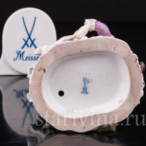Фарфоровая статуэтка Танцующая пара, Meissen, Германия, кон. 19 в - нач. 20 вв.