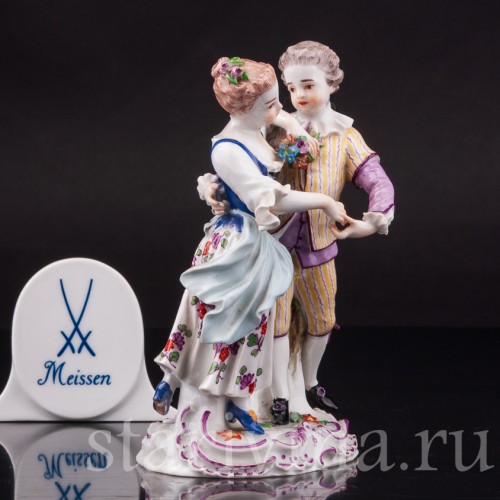 Фарфоровая статуэтка Танцующая пара, Meissen, Германия, кон. 19 в - нач. 20 вв.
