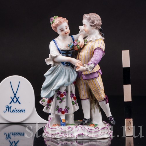 Фарфоровая статуэтка Танцующая пара, Meissen, Германия, кон. 19 в - нач. 20 вв.
