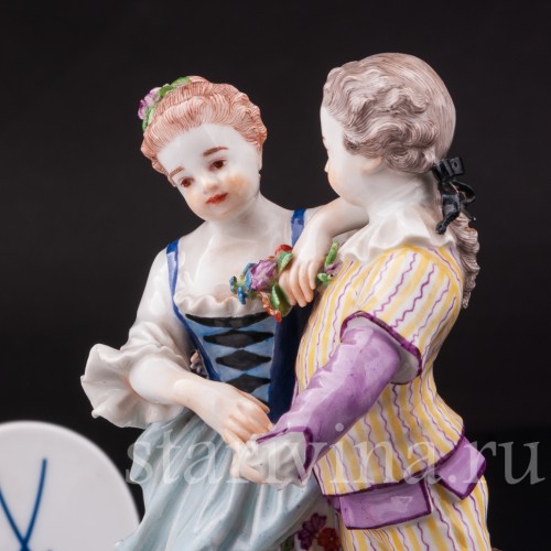 Фарфоровая статуэтка Танцующая пара, Meissen, Германия, кон. 19 в - нач. 20 вв.
