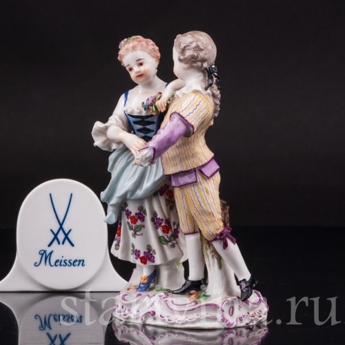 Фарфоровая статуэтка Танцующая пара, Meissen, Германия, кон. 19 в - нач. 20 вв.