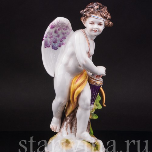 Статуэтка из фарфора Амур, Dressel, Kister & Co, Германия, кон. 19 в.