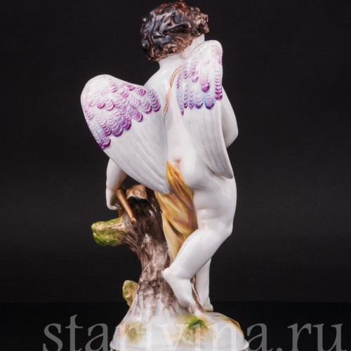 Статуэтка из фарфора Амур, Dressel, Kister & Co, Германия, кон. 19 в.