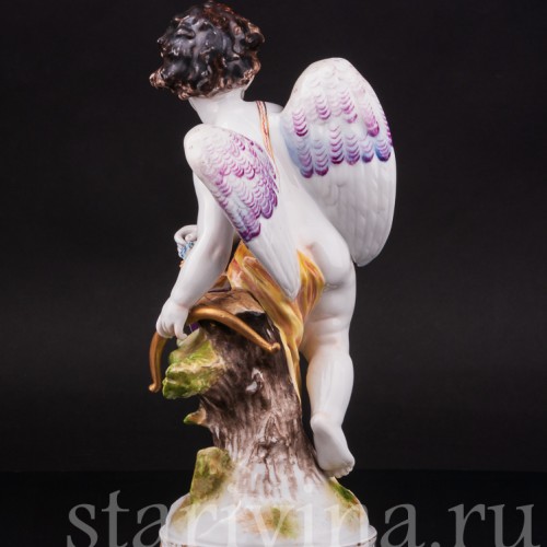 Статуэтка из фарфора Амур, Dressel, Kister & Co, Германия, кон. 19 в.