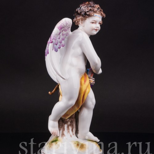 Статуэтка из фарфора Амур, Dressel, Kister & Co, Германия, кон. 19 в.