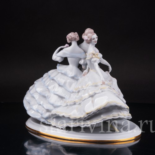 Фарфоровая статуэтка Три танцовщицы, Rosenthal, Германия, 1935 год.