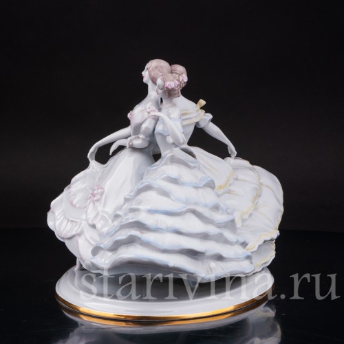 Фарфоровая статуэтка Три танцовщицы, Rosenthal, Германия, 1935 год.