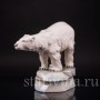 Фарфоровая статуэтка Белый медведь, Amphora, Чехия, 1900-е гг.