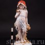 Статуэтка из фарфора Аллегория осени, малыш с серпом, Dressel, Kister & Cie, Германия, нач. 20 века.