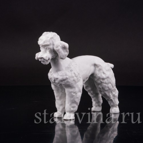 Фарфоровая статуэтка собки Пудель, Meissen, Германия, 1996 г.