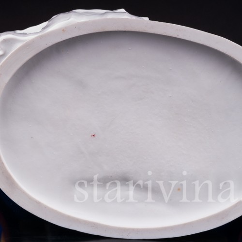 Фарфоровая статуэтка Девушка с книгами, E. A. Muller, Германия, 1890-1927 гг.