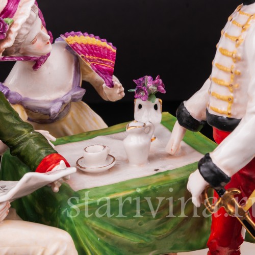 Фарфоровая композиция Рапорт, Ackermann & Fritze, Германия, пер. пол. 20 в.