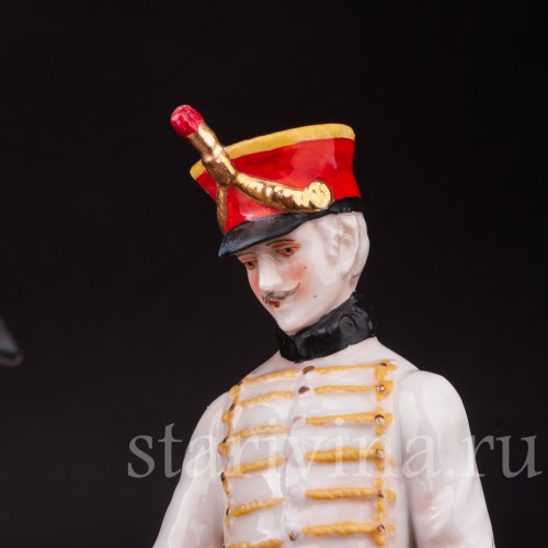 Фарфоровая композиция Рапорт, Ackermann & Fritze, Германия, пер. пол. 20 в.