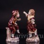 Парные фарфоровые статуэтки Танцующие дети, Volkstedt, Германия, кон. 19 в.